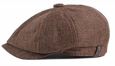 Flat cap - Gårda Granton Newsboy Cap (ruskea)