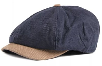Flat cap - Gårda Durham Flat Cap (sininen)