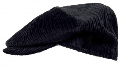 Flat cap - Gårda Tavola (musta)