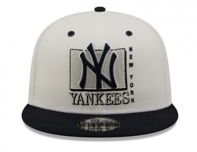 Lippis - New Era Yankees Crown 9FIFTY (valkoinen)