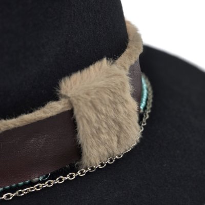 Hatut - Gårda Luton Fedora (musta)