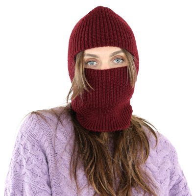 Balaclava - Gårda Seefeld Balaclava (viininpunainen)