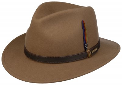 Hatut - Stetson Traveller Softfelt (ruskea)
