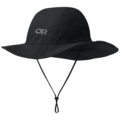 Hatut - Outdoor Research Seattle Rain Hat (musta)