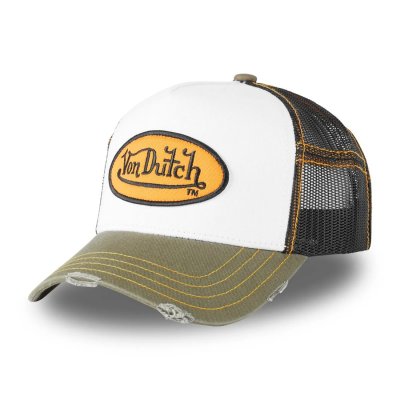 Lippis - Von Dutch Oval Patch Sum Trucker (musta/valkoinen/vihreä)