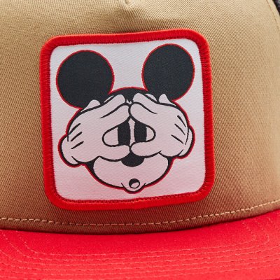 Lippis - Capslab Disney Mickey Mouse (ruskea/punainen/musta)