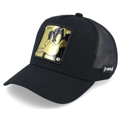 Lippis - Capslab Looney Tunes Daffy Duck DAF7 Trucker (musta)