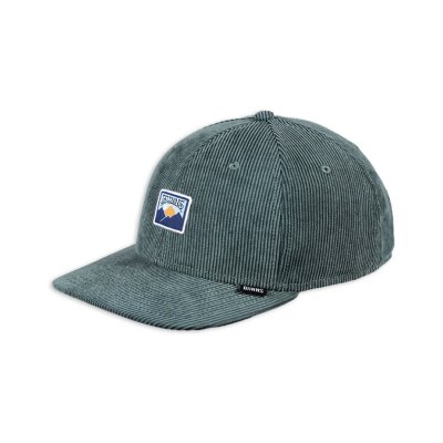 Lippis - Djinns Cord Mountains 6 Panel TrueFit Cap (vihreä)