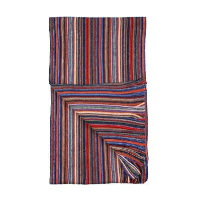 Huivit - Amanda Christensen Wool Scarf Stripe (Multi)