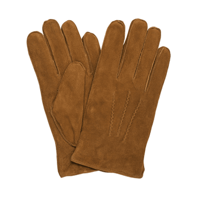 Käsineet - Amanda Christensen Suede Gloves (Cognac)