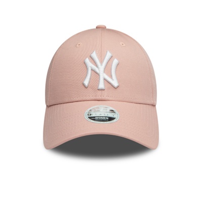 Lippis - New Era New York Yankees 9FORTY (vaaleanpunainen/valkoinen)
