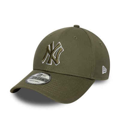 Lippis - New Era New York Yankees 9FORTY (armeijanvihreä)