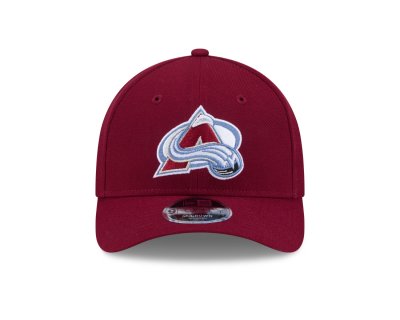 Lippis - New Era Colorado Avalanche 9FORTY M-Crown (punainen)