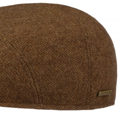 Flat cap - Stetson Ivy Cap Herringbone (ruskea)