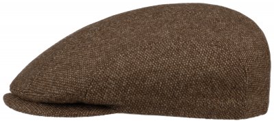 Flat cap - Stetson Sustainable Wool Ivy Cap (ruskea)
