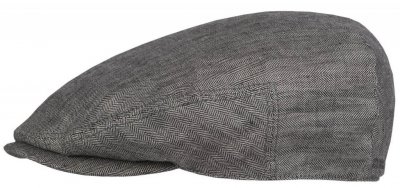Flat cap - Stetson Kent Linen (harmaa)