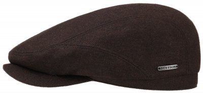 Flat cap - Stetson Belfast Driver Cap Wool/Cashmere (ruskea)