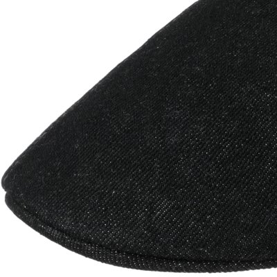 Flat cap - Stetson Texas Denim (musta)