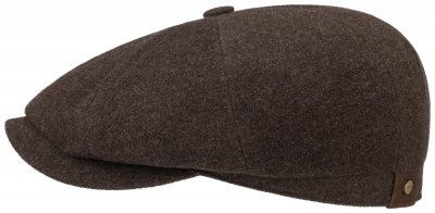 Flat cap - Stetson Hatteras Wool/Cashmere (ruskea)