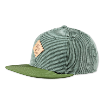 Lippis - Djinn's Softcord Snapback Cap (oliivinvihreä)