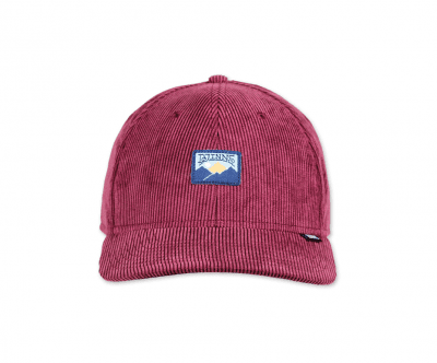 Lippis - Djinn's Softcord 1Tone Ranger Cap (viininpunainen)
