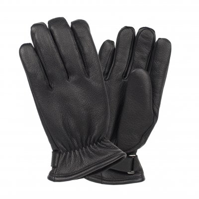 Käsineet - HK Men's Goat Leather Glove with Pile Lining (Musta)