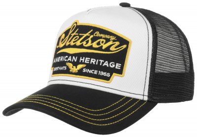 Caps - Stetson Trucker Cap American Heritage Vintage (musta)