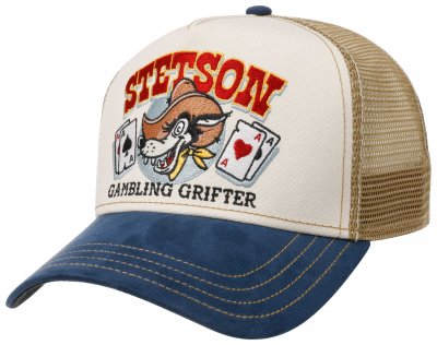 Caps - Stetson Trucker Cap Gambling Grifter