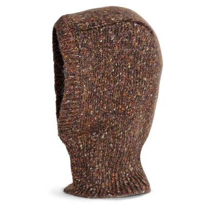 Balaclava - Gårda Alvdal Knitted Balaclava (ruskea)