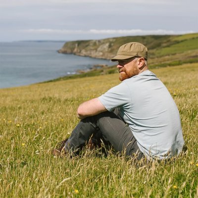 Flat cap - Jaxon Hats Herringbone Army Cap (oliivi)