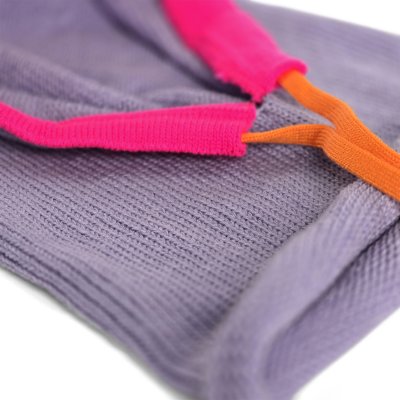 Balaclava - Gårda Chamonix Balaclava (violetti/vaaleanpunainen/oranssi)