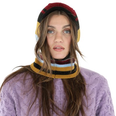 Balaclava - Gårda Resia Striped Balaclava (monivärinen)