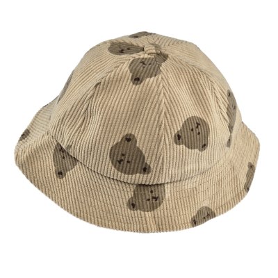 Hatut Lapsi - Gårda Teddybear Corduroy Hat (beige)