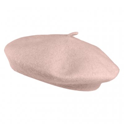 Baretti - Gårda Annecy Wool Beret (vaalea pinkki)