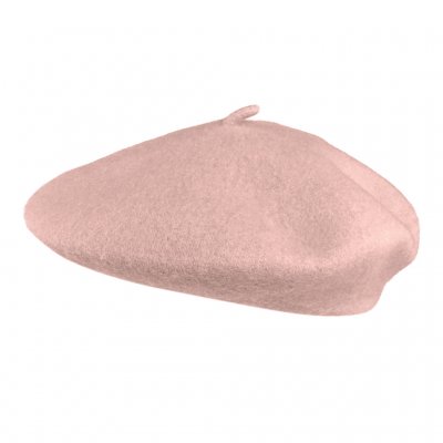 Baretti - Gårda Annecy Wool Beret (vaalea pinkki)
