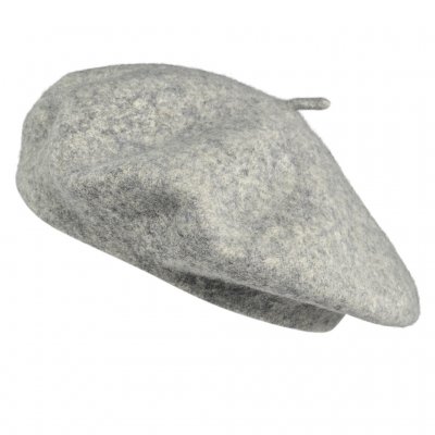 Baretti - Gårda Annecy Wool Beret (vaaleanharmaa)