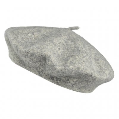 Baretti - Gårda Annecy Wool Beret (vaaleanharmaa)