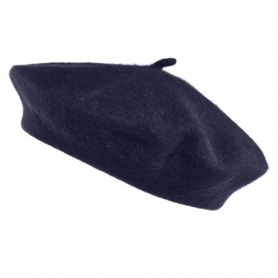 Baretti - Gårda Annecy Wool Beret (tummansininen)