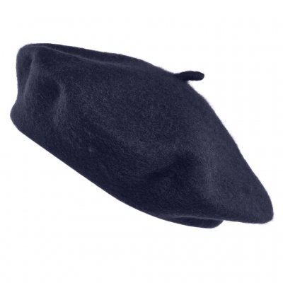 Baretti - Gårda Annecy Wool Beret (tummansininen)