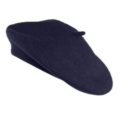 Baretti - Gårda Annecy Wool Beret (tummansininen)