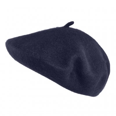 Baretti - Gårda Annecy Wool Beret (tummansininen)