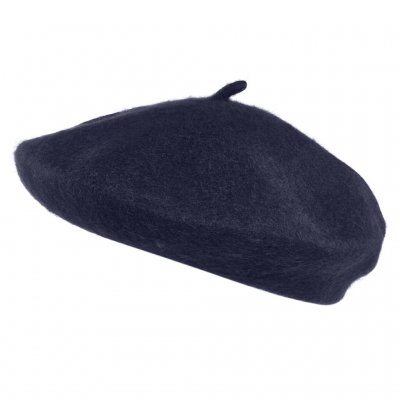 Baretti - Gårda Annecy Wool Beret (tummansininen)