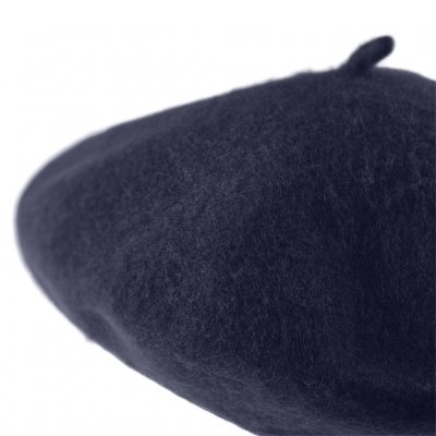 Baretti - Gårda Annecy Wool Beret (tummansininen)