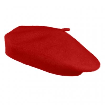 Baretti - Gårda Annecy Wool Beret (punainen)
