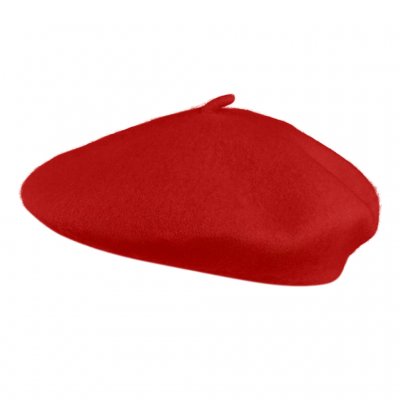 Baretti - Gårda Annecy Wool Beret (punainen)