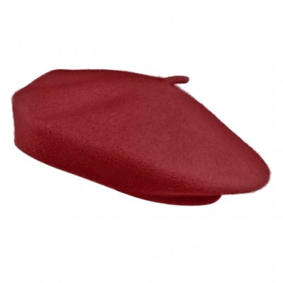 Baretti - Gårda Annecy Wool Beret (viininpunainen)