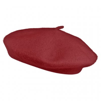 Baretti - Gårda Annecy Wool Beret (viininpunainen)