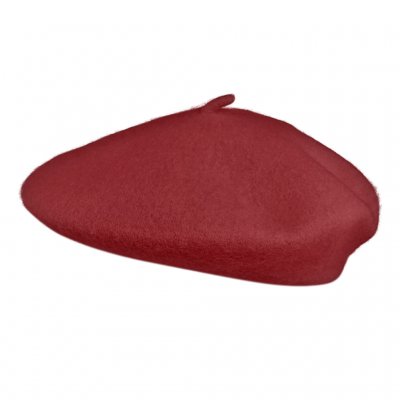Baretti - Gårda Annecy Wool Beret (viininpunainen)