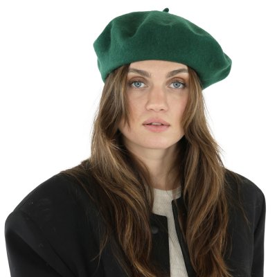 Baretti - Gårda Annecy Wool Beret (vihreä)