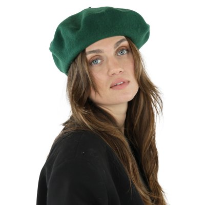 Baretti - Gårda Annecy Wool Beret (vihreä)